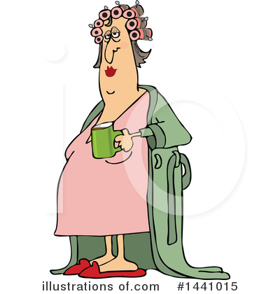 Royalty-Free (RF) Woman Clipart Illustration by djart - Stock Sample #1441015