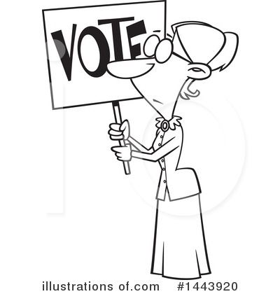 Suffrage Clipart #1443920 by toonaday