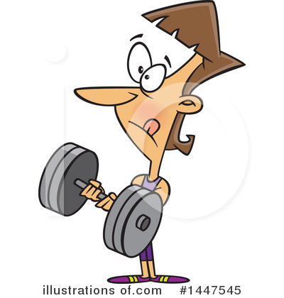 Bodybuilder Clipart #1447545 by toonaday