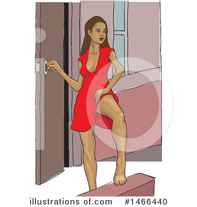 Royalty-Free (RF) Woman Clipart Illustration by David Rey - Stock Sample #1466440
