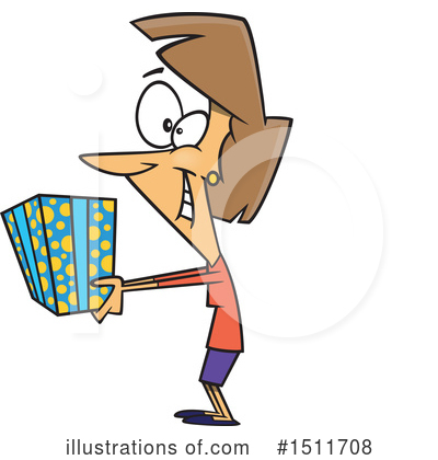 Christmas Present Clipart #1511708 by toonaday