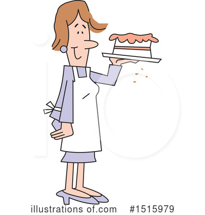 Royalty-Free (RF) Woman Clipart Illustration by Johnny Sajem - Stock Sample #1515979