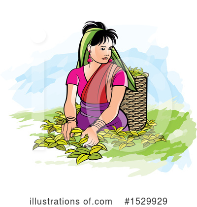 Royalty-Free (RF) Woman Clipart Illustration by Lal Perera - Stock Sample #1529929