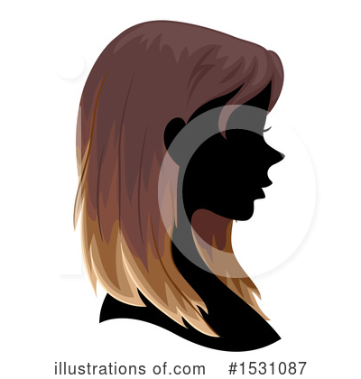 Hair Clipart #1531087 by BNP Design Studio
