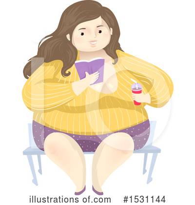 Obesity Clipart #1531144 by BNP Design Studio
