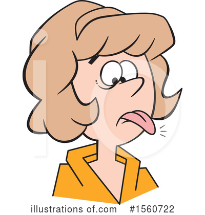 Royalty-Free (RF) Woman Clipart Illustration by Johnny Sajem - Stock Sample #1560722