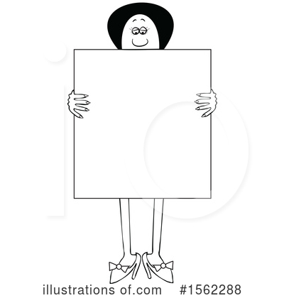 Royalty-Free (RF) Woman Clipart Illustration by djart - Stock Sample #1562288