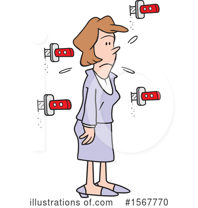 Royalty-Free (RF) Woman Clipart Illustration by Johnny Sajem - Stock Sample #1567770