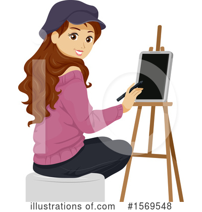 Royalty-Free (RF) Woman Clipart Illustration by BNP Design Studio - Stock Sample #1569548