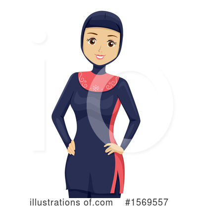 Royalty-Free (RF) Woman Clipart Illustration by BNP Design Studio - Stock Sample #1569557