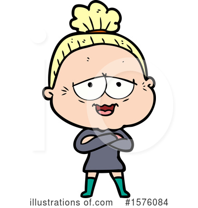 Royalty-Free (RF) Woman Clipart Illustration by lineartestpilot - Stock Sample #1576084