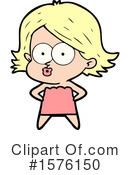 Woman Clipart #1576150 by lineartestpilot
