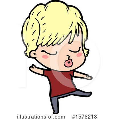 Royalty-Free (RF) Woman Clipart Illustration by lineartestpilot - Stock Sample #1576213