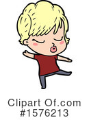 Woman Clipart #1576213 by lineartestpilot