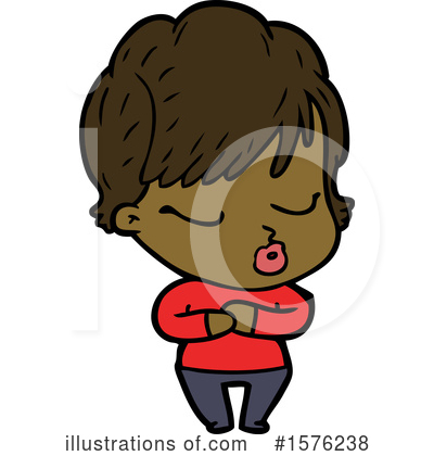 Royalty-Free (RF) Woman Clipart Illustration by lineartestpilot - Stock Sample #1576238