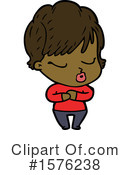 Woman Clipart #1576238 by lineartestpilot