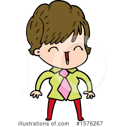 Royalty-Free (RF) Woman Clipart Illustration by lineartestpilot - Stock Sample #1576267