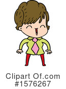 Woman Clipart #1576267 by lineartestpilot