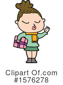 Woman Clipart #1576278 by lineartestpilot