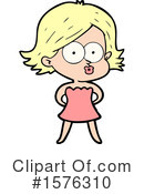 Woman Clipart #1576310 by lineartestpilot