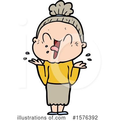 Royalty-Free (RF) Woman Clipart Illustration by lineartestpilot - Stock Sample #1576392