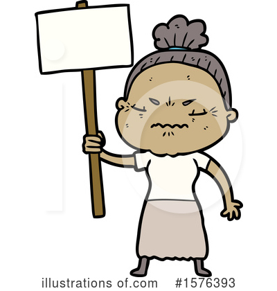 Royalty-Free (RF) Woman Clipart Illustration by lineartestpilot - Stock Sample #1576393