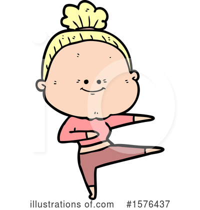 Royalty-Free (RF) Woman Clipart Illustration by lineartestpilot - Stock Sample #1576437