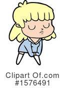 Woman Clipart #1576491 by lineartestpilot