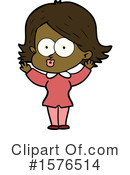 Woman Clipart #1576514 by lineartestpilot