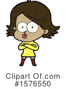 Woman Clipart #1576550 by lineartestpilot