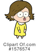 Woman Clipart #1576574 by lineartestpilot