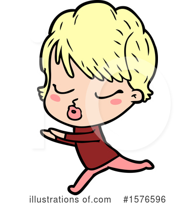 Royalty-Free (RF) Woman Clipart Illustration by lineartestpilot - Stock Sample #1576596