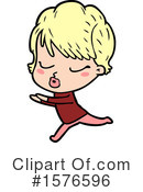 Woman Clipart #1576596 by lineartestpilot