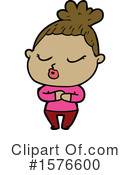 Woman Clipart #1576600 by lineartestpilot