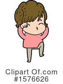 Woman Clipart #1576626 by lineartestpilot