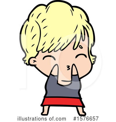 Royalty-Free (RF) Woman Clipart Illustration by lineartestpilot - Stock Sample #1576657