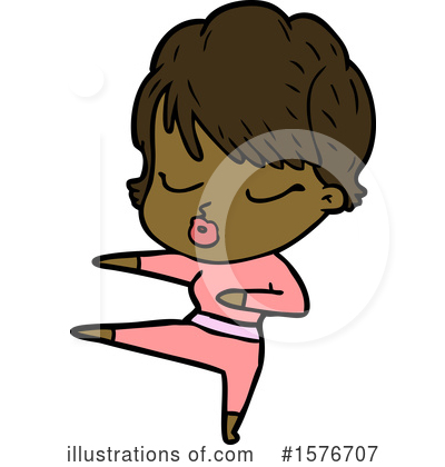 Royalty-Free (RF) Woman Clipart Illustration by lineartestpilot - Stock Sample #1576707