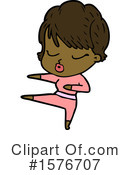 Woman Clipart #1576707 by lineartestpilot