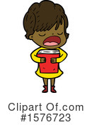 Woman Clipart #1576723 by lineartestpilot