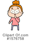Woman Clipart #1576758 by lineartestpilot
