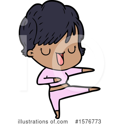 Royalty-Free (RF) Woman Clipart Illustration by lineartestpilot - Stock Sample #1576773