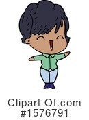 Woman Clipart #1576791 by lineartestpilot