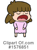 Woman Clipart #1576851 by lineartestpilot