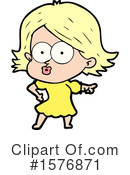 Woman Clipart #1576871 by lineartestpilot