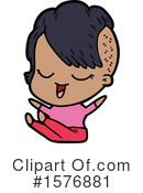 Woman Clipart #1576881 by lineartestpilot