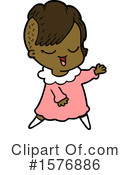 Woman Clipart #1576886 by lineartestpilot