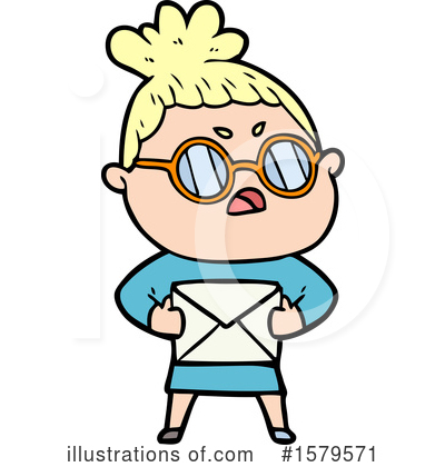 Royalty-Free (RF) Woman Clipart Illustration by lineartestpilot - Stock Sample #1579571