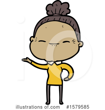 Royalty-Free (RF) Woman Clipart Illustration by lineartestpilot - Stock Sample #1579585