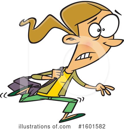 Running Late Clipart #1601582 by toonaday