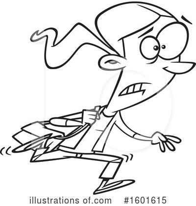 Running Late Clipart #1601615 by toonaday
